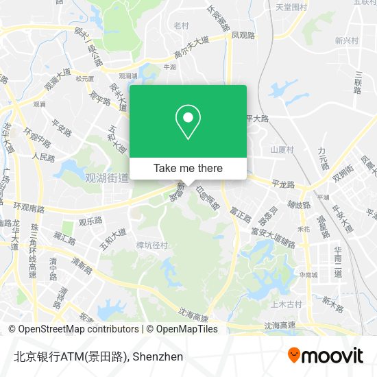 北京银行ATM(景田路) map