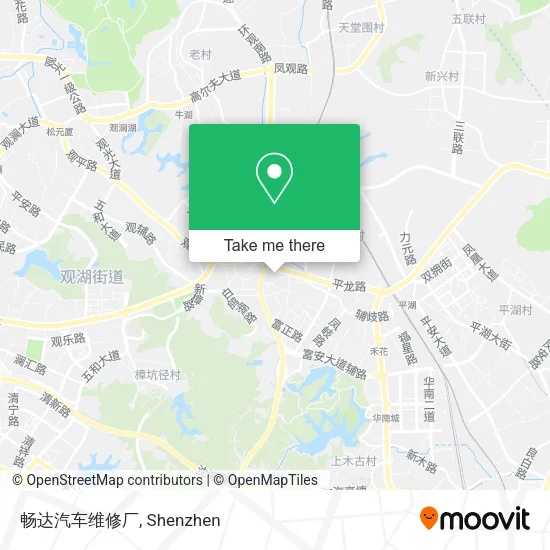 畅达汽车维修厂 map