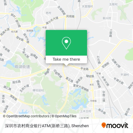 深圳市农村商业银行ATM(新桥三路) map