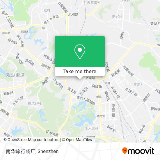 南华旅行袋厂 map