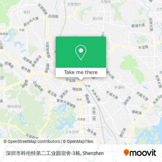 深圳市科伦特第二工业园宿舍-3栋 map