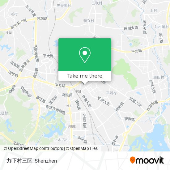 力吓村三区 map