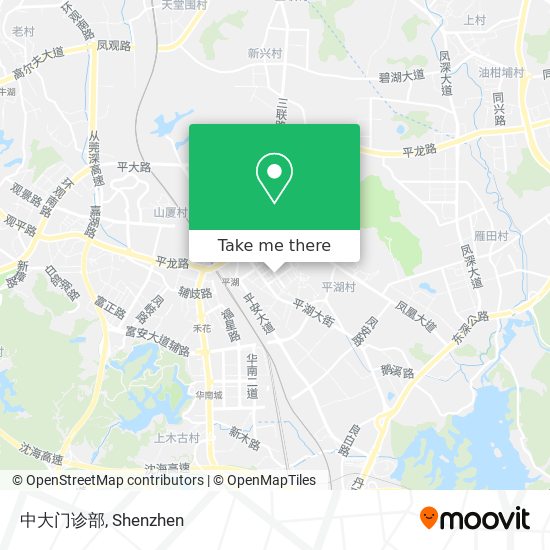 中大门诊部 map