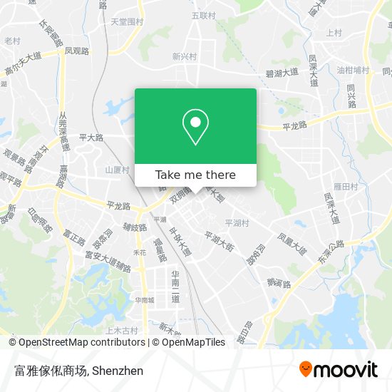 富雅傢俬商场 map