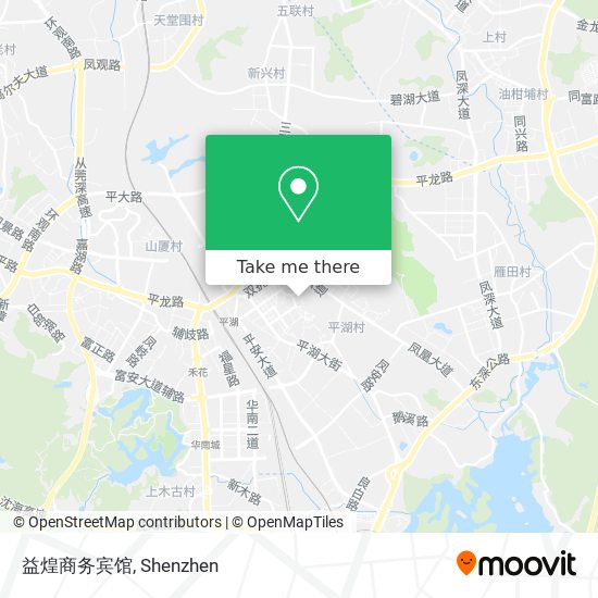 益煌商务宾馆 map