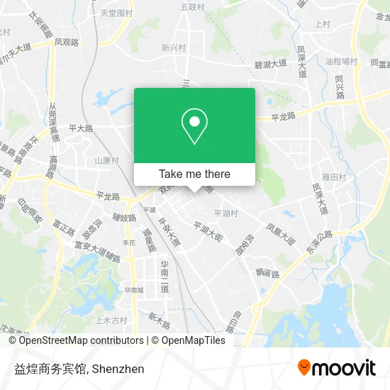 益煌商务宾馆 map