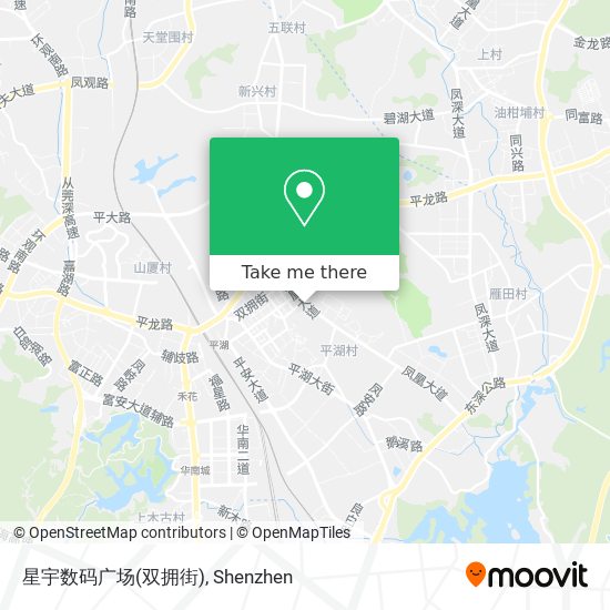 星宇数码广场(双拥街) map