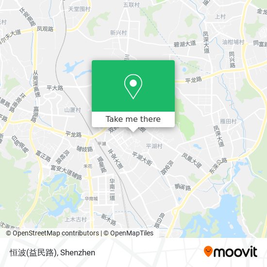 恒波(益民路) map