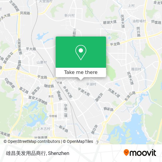 雄昌美发用品商行 map
