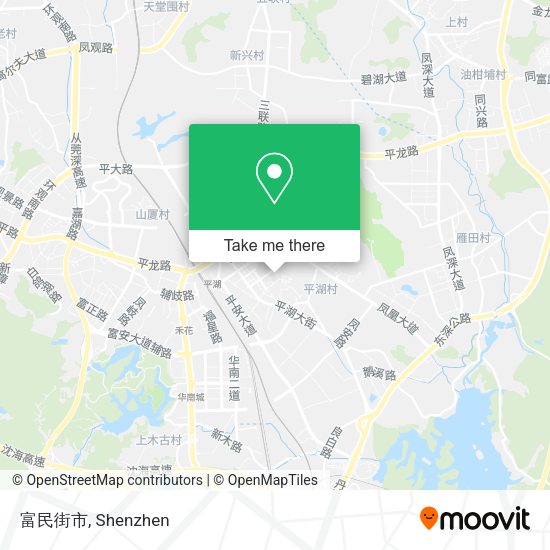 富民街市 map