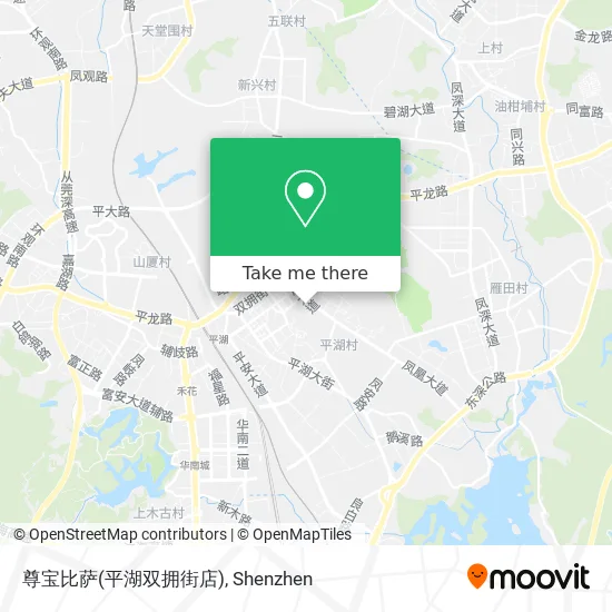 尊宝比萨(平湖双拥街店) map