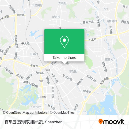 百果园(深圳双拥街店) map