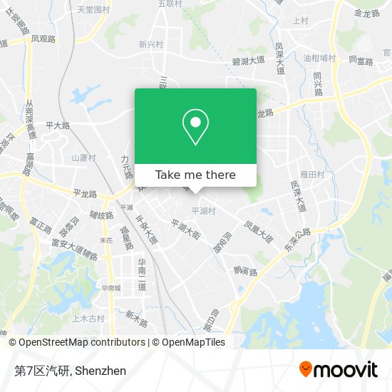 第7区汽研 map