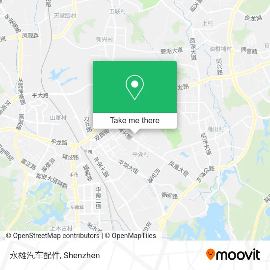 永雄汽车配件 map