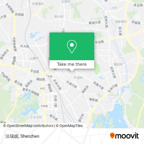 法瑞妮 map