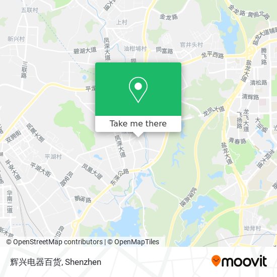 辉兴电器百货 map