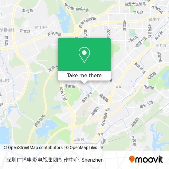 深圳广播电影电视集团制作中心 map