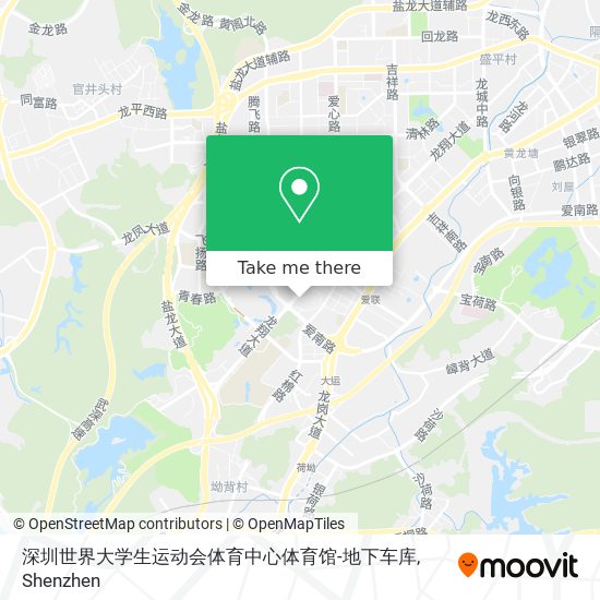 深圳世界大学生运动会体育中心体育馆-地下车库 map