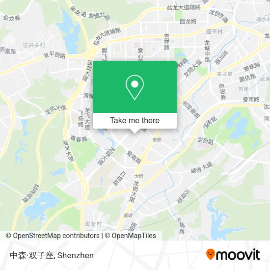 中森·双子座 map