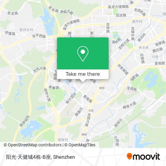 阳光·天健城4栋-B座 map