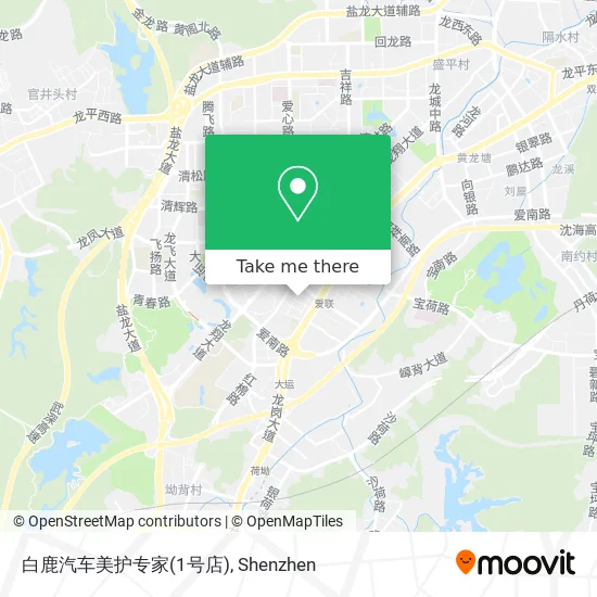 白鹿汽车美护专家(1号店) map