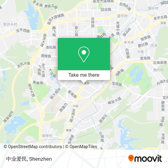 中业爱民 map