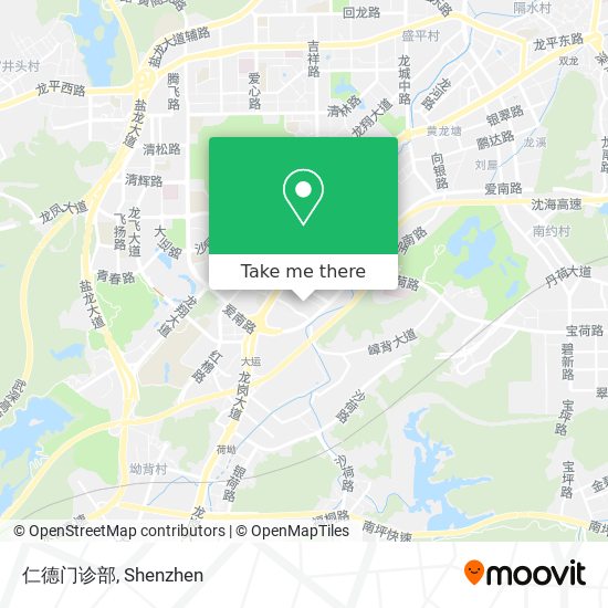 仁德门诊部 map