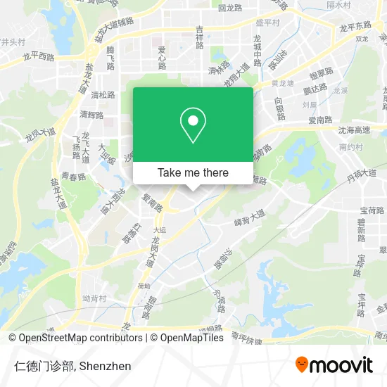 仁德门诊部 map