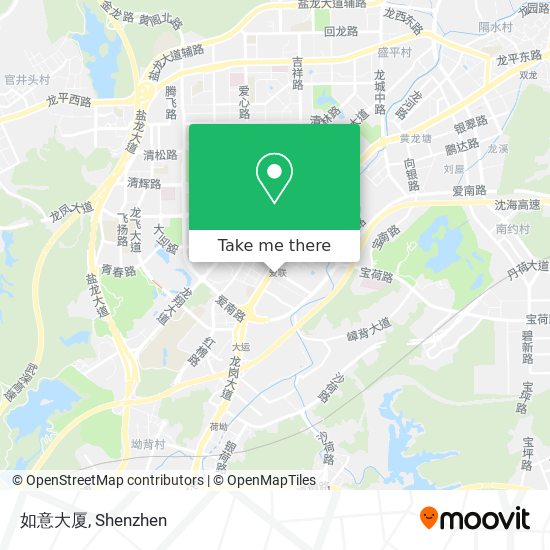如意大厦 map