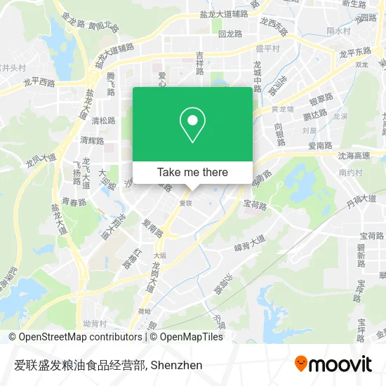 爱联盛发粮油食品经营部 map