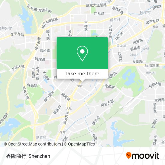 香隆商行 map