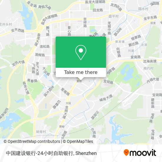 中国建设银行-24小时自助银行 map
