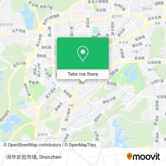 润华农批市场 map