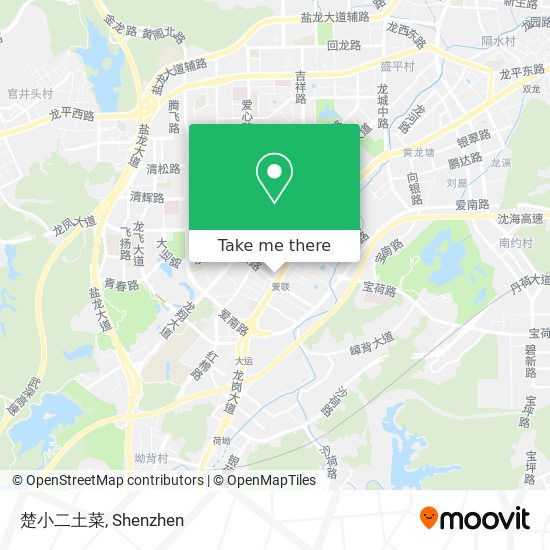 楚小二土菜 map