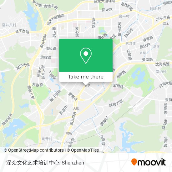 深众文化艺术培训中心 map