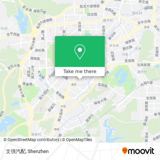 文强汽配 map