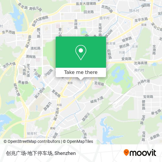 创兆广场-地下停车场 map