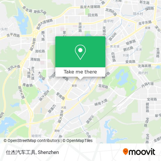 仕杰汽车工具 map