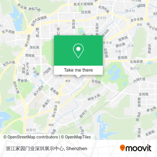 浙江家园门业深圳展示中心 map