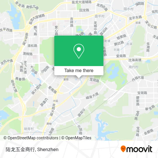 陆龙五金商行 map