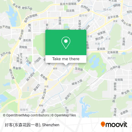 好客(东森花园一巷) map