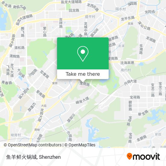 鱼羊鲜火锅城 map