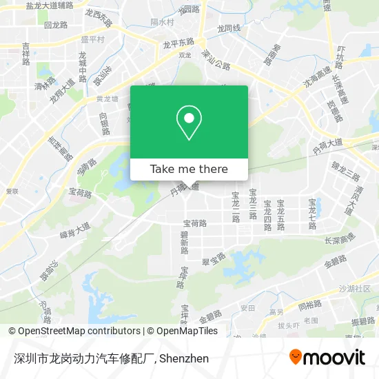 深圳市龙岗动力汽车修配厂 map