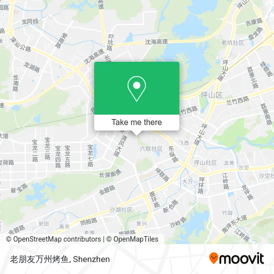 老朋友万州烤鱼 map