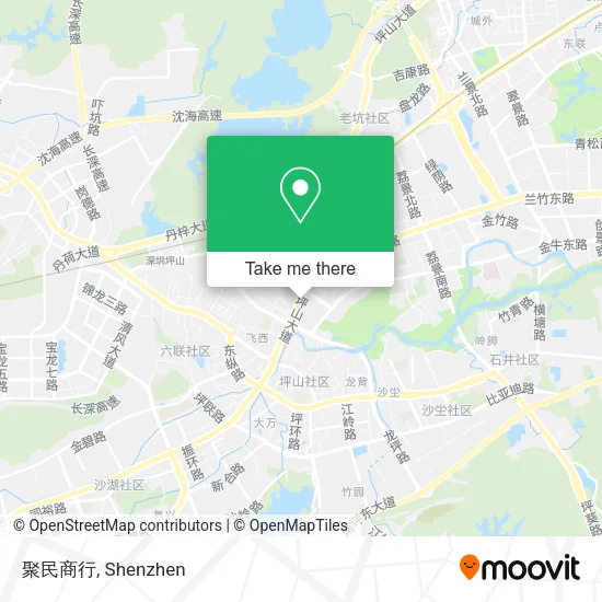 聚民商行 map