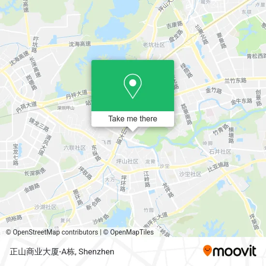 正山商业大厦-A栋 map