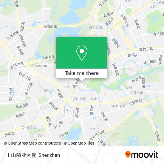 正山商业大厦 map