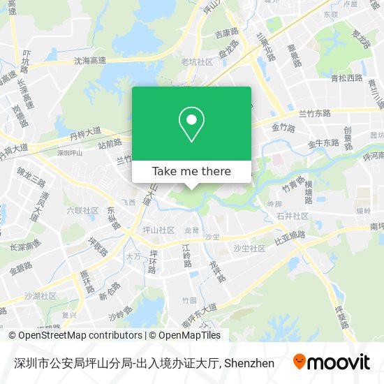 深圳市公安局坪山分局-出入境办证大厅 map
