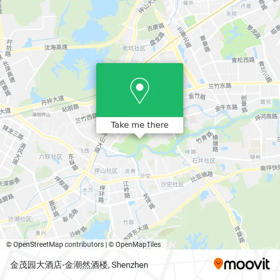 金茂园大酒店-金潮然酒楼 map