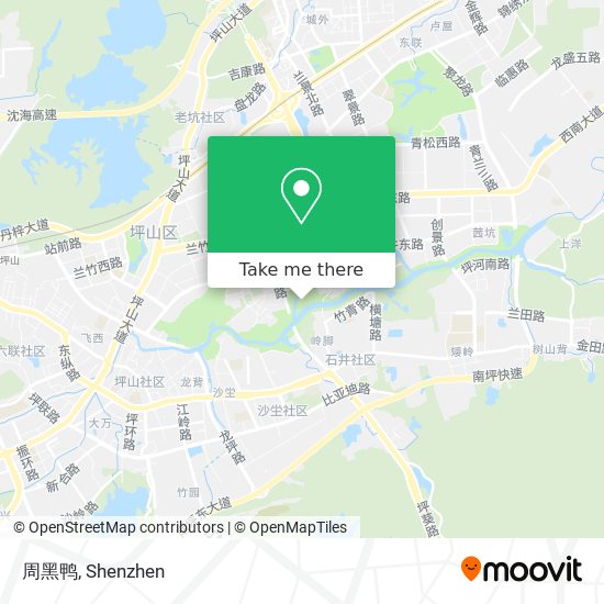 周黑鸭 map